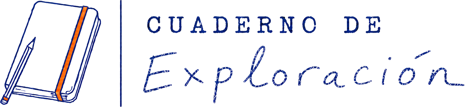 Identidad gráfica de la serie Cuaderno de Exploración